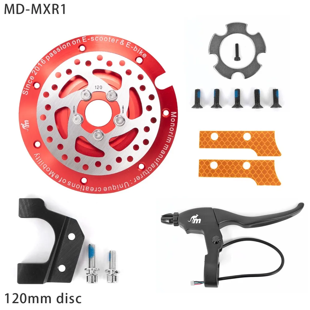 MONORIM MD-MXR1 for Segway g30 max upgrade kit for rear suspension motor upgrade disc brakes  disc 140MM