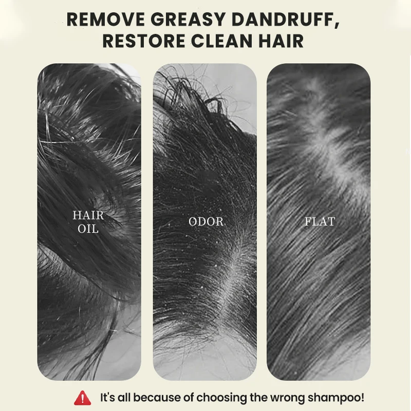 MULAN High Quality Organic Natural Vegetarian Selenium Disulfide Shampoo Nourishing Fluffy Olive Oil Shampoo