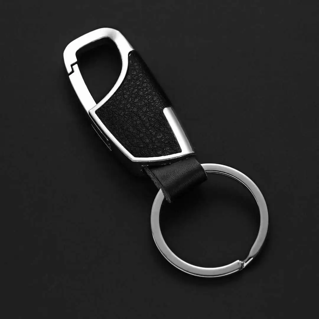 High-grade Leather Rope Car KeyChain Keyring Pendant Key Chains Hand Woven Buckle For Metal Artifact