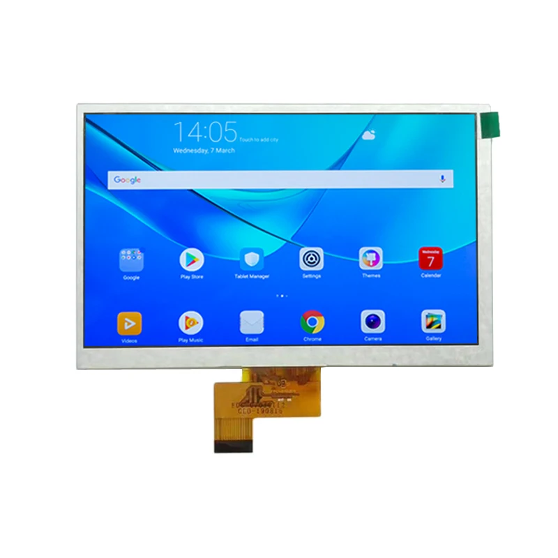 1024x600 TFT MIPI Interface IPS LCD Module For Smart Control