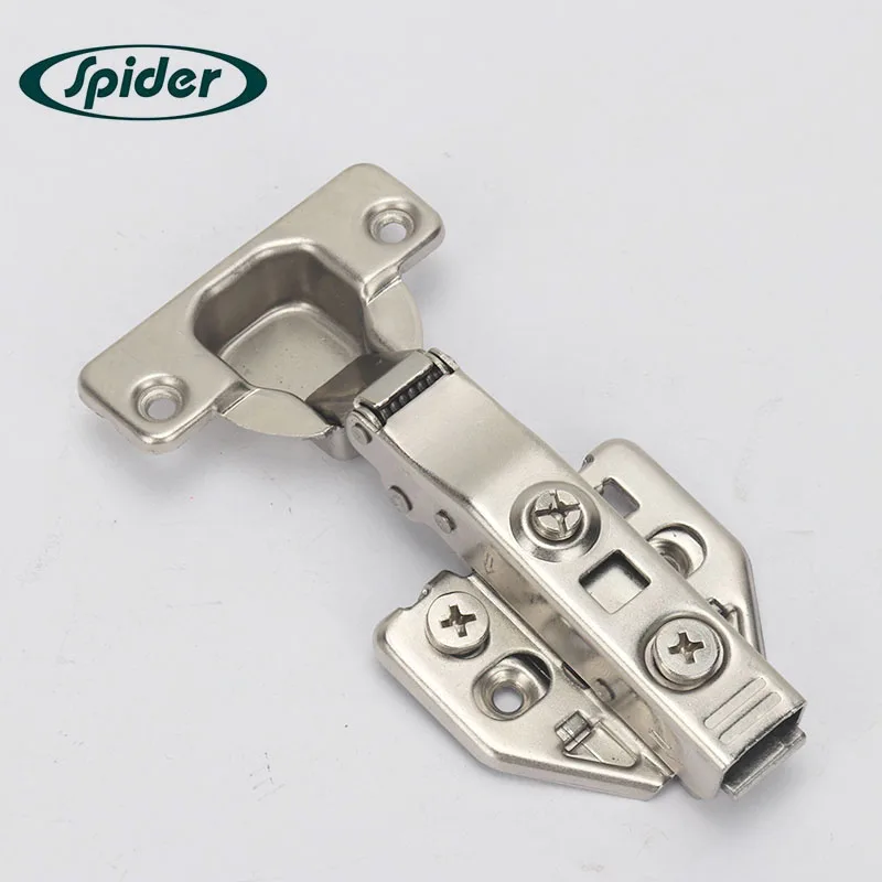 Spider Furniture  Hardware   Concealed  Hydraulic 3d Cabinet Hinge for Kitchen Cupboard 3d Hinge Cabinet 3D Hinge Soft Closing