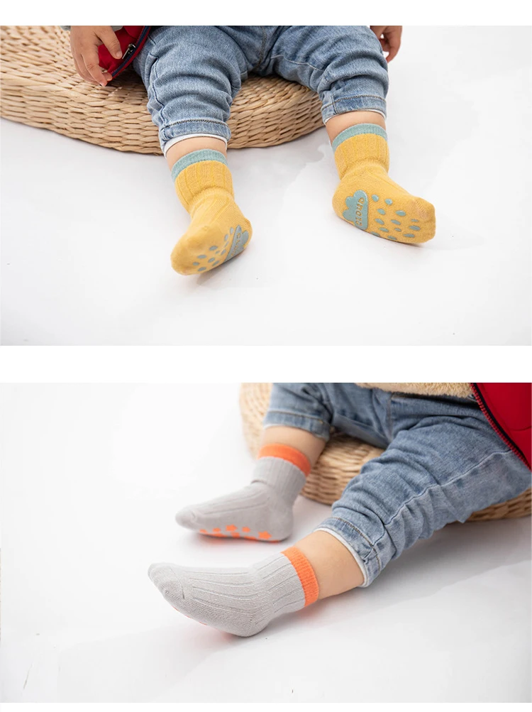 New Spring Baby Combed Cotton Cute Cartoon Dispensing Floor Socks Baby Toddler Socks Children Socks