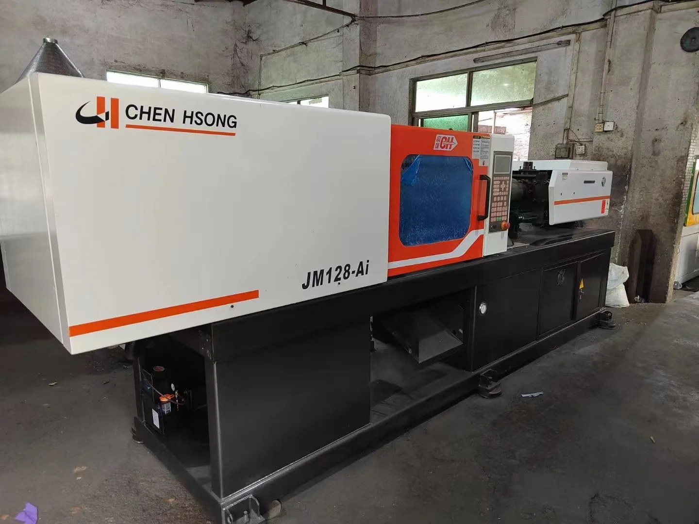 Second Hand Chenhsong Plastic Injection Molding Machine JM128-Ai Horizontal Equipment 88Ton