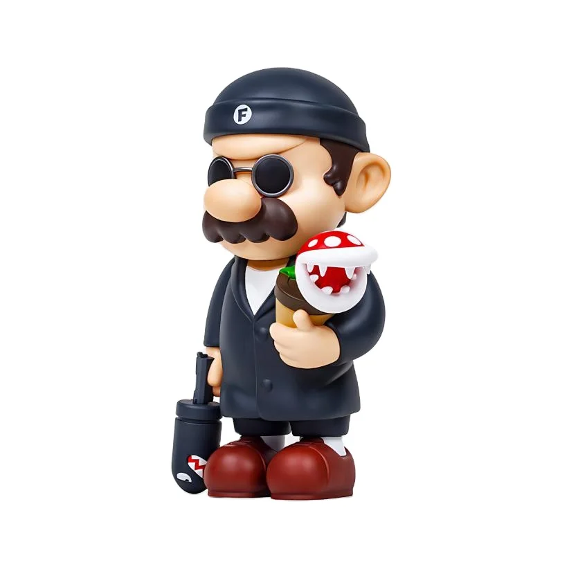 Custom Statuette Maker Plastic Pvc Vinyl Toys Designer Cartoon Oem Art Home Decor Toy Figurine 1/6 scale  Action Figure clothes