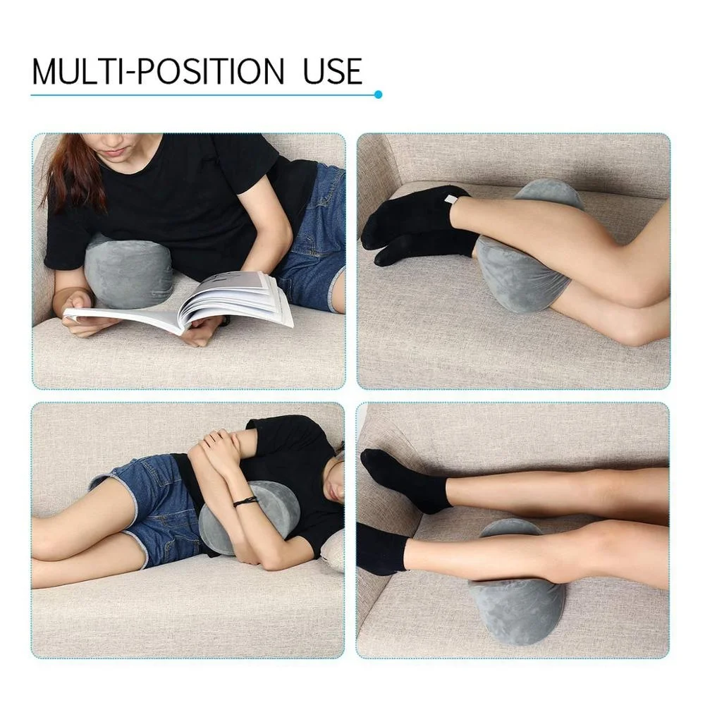 
Health pillow orthopedic knee support pregnancy round knee pillow for sciatica 