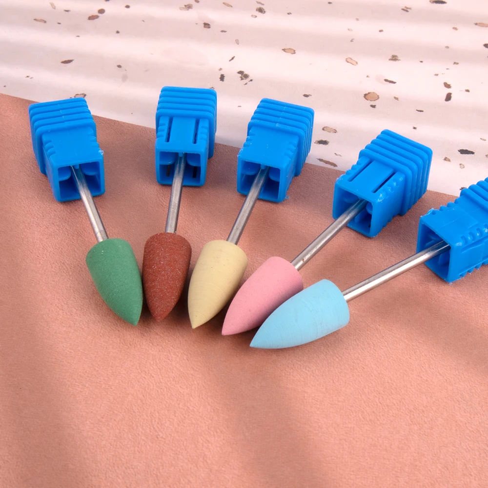 Nail Polishing Silicone Grinding Tools Suitable for Electric Nail Drill Machines