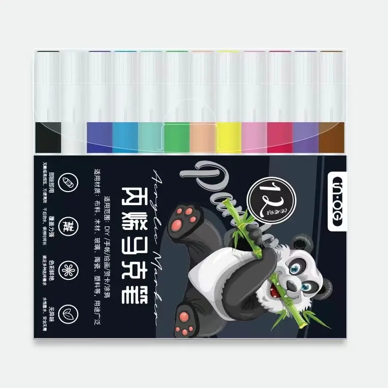 wholesale graffiti painting 12/24/36/colors acrylic paint marker  pen