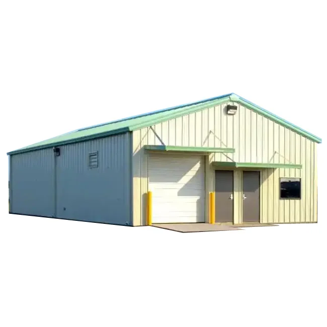 Easy assemble pre-engineered prefab metal industrial building steel structure  warehouse