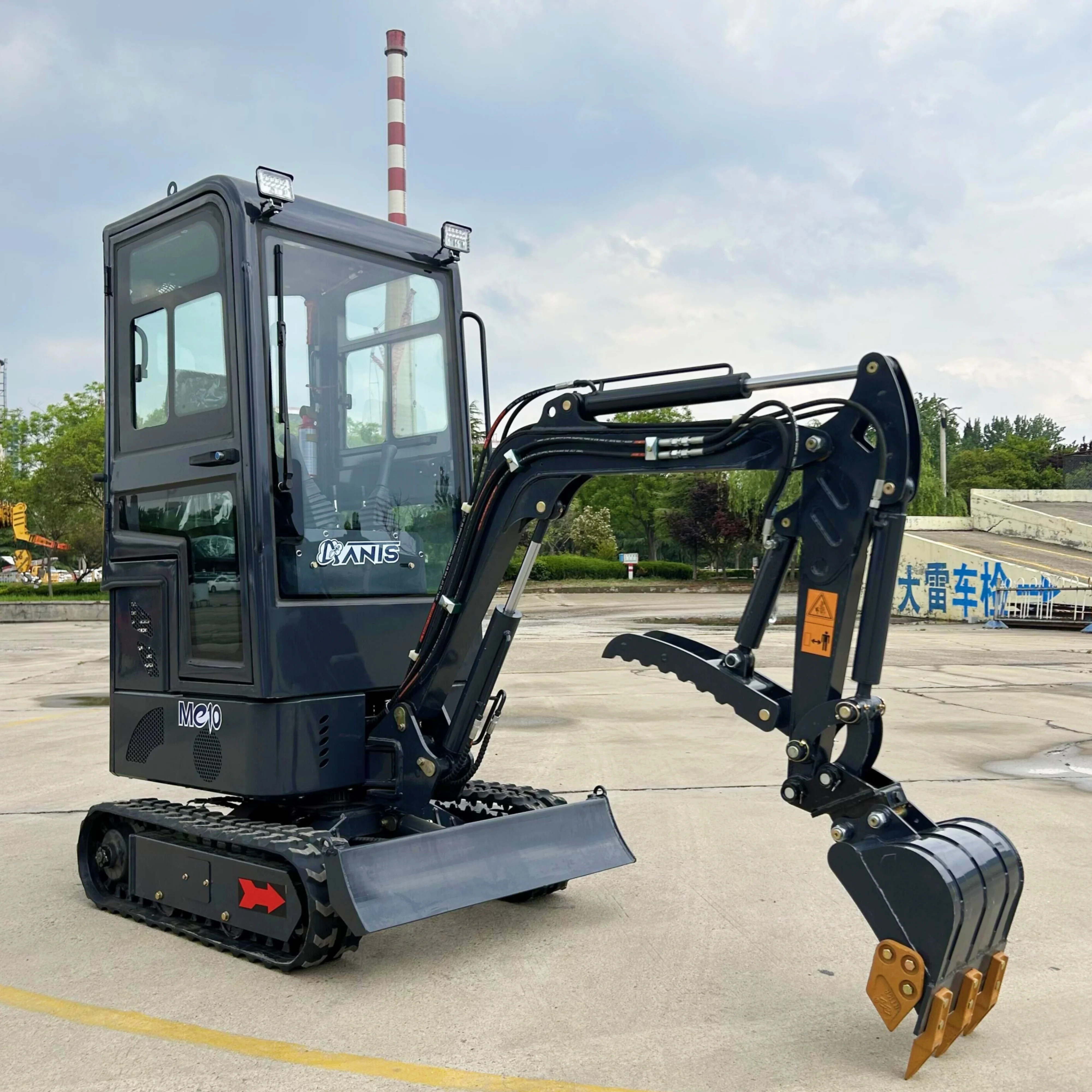 Mini electric excavator ME10 mini excavator 1ton 1000KG electric mini excavators lithium battery power