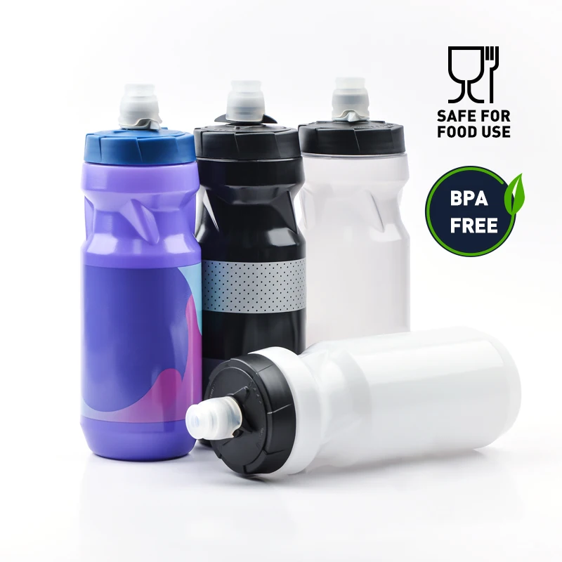 Спортивная бутылка для воды высокое качество без BPA пластиковая легкая выжимка улицы 610 мл минималистичный Бег взрослых устойчивый 1000