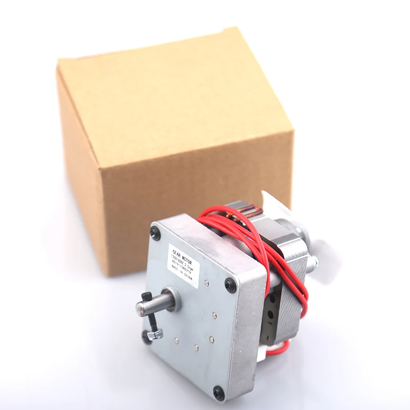 Однотактный АС коробка двигатель с экранированными полюсами for110V-200W мотор для барбекю гриль-барбекю коробки передач 2 0
