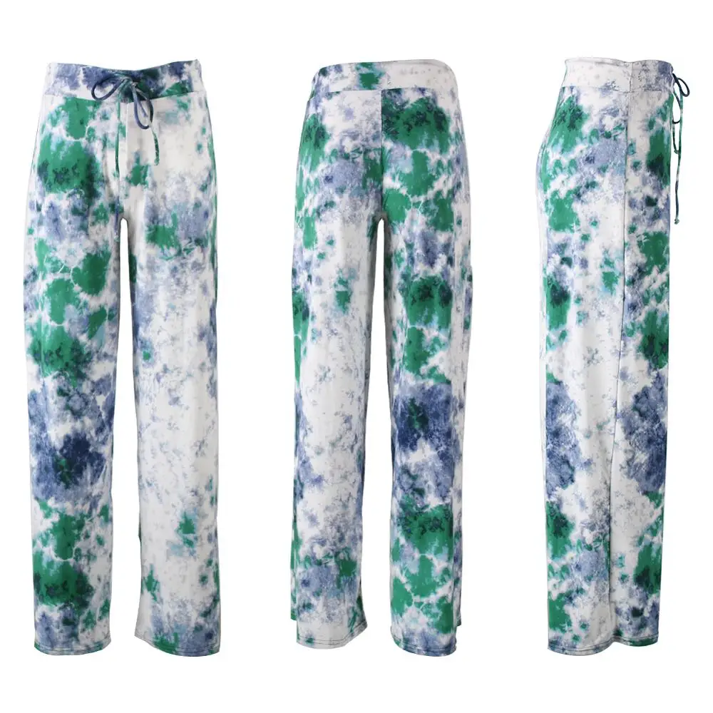 
Hot Sale Comfortable Super Soft Stretchy Sleep Lounge Pants Women Printed Nightwear Pajamas 