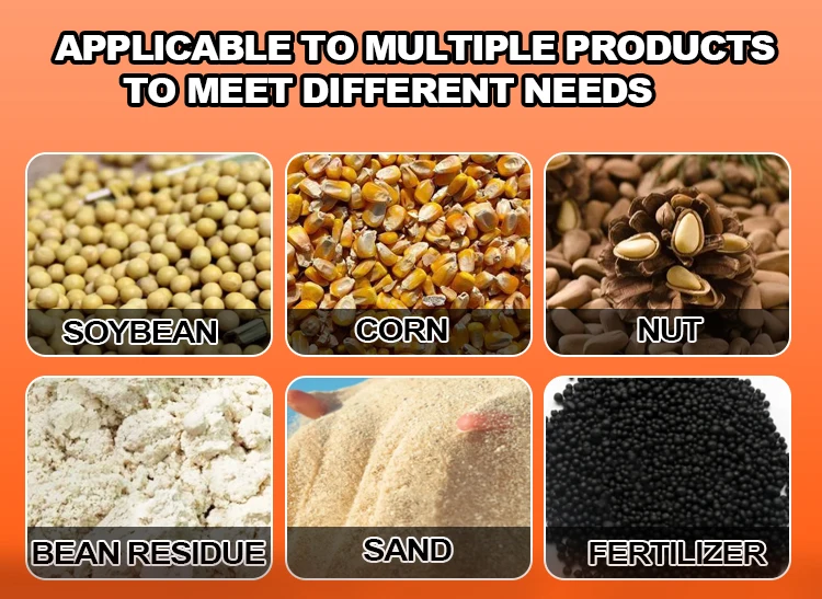 Industrial Pea Drum Dryer Coffee Bean Drum Dryer rotary melon seeds drum dryer