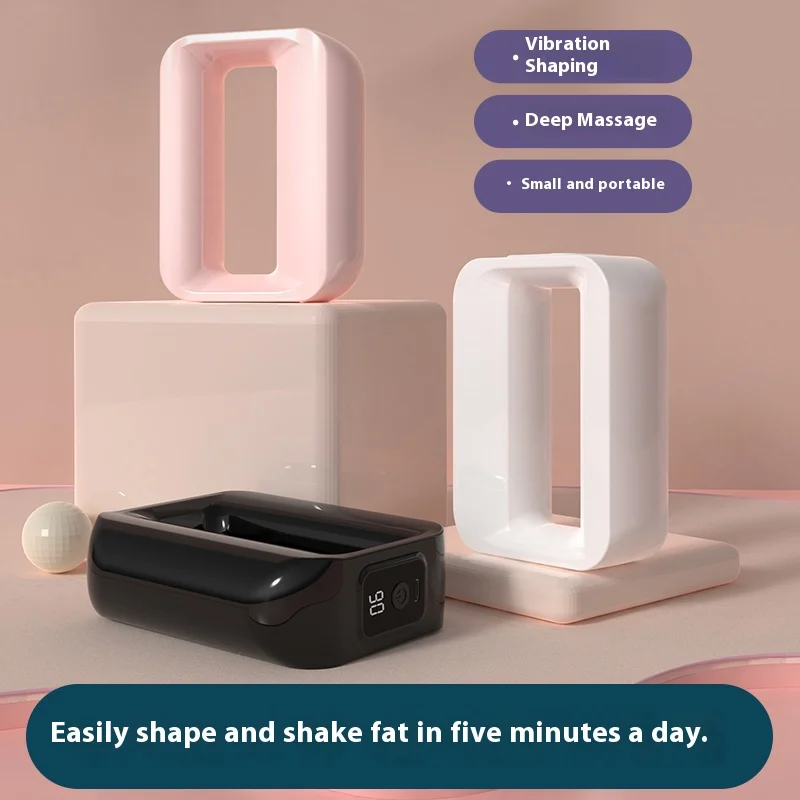 2024 Portable Cordless Fascial Ring Massager Gun Hot Selling Pocket-Size Tool Effective Body Weight Loss Sports Massager