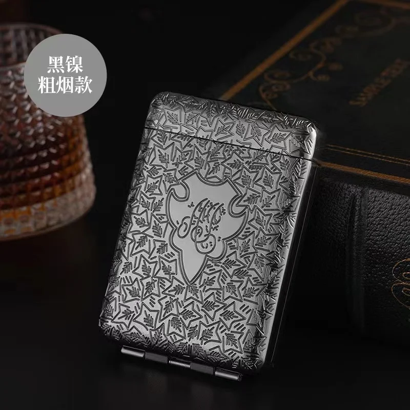 Роскошные дизайнерские аксессуары для курения Godblaze дымовых магазинов чехол сигар кожаный черный