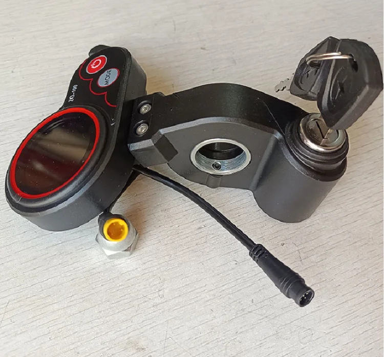 ZQ-100  36V-48V Controller LCD Display Panel Thumb Throttle Electric Scooter with key switch with two wire connector