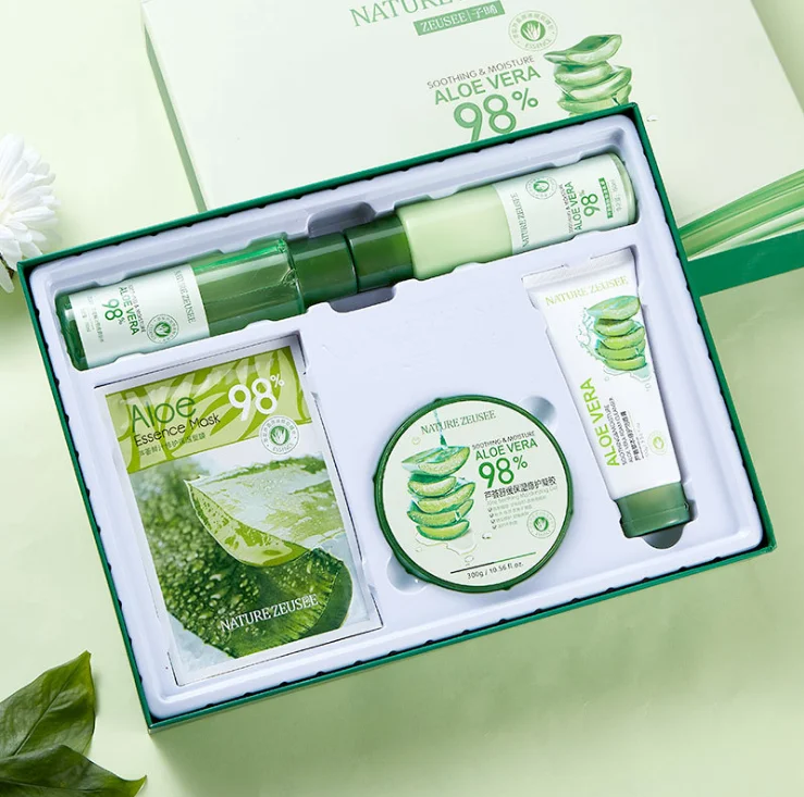 Private Label Aloe Essence Soothing Moisture Foam Cleanser Hydrating Organic Facial Mask Aloe Vera Natural Skin Care