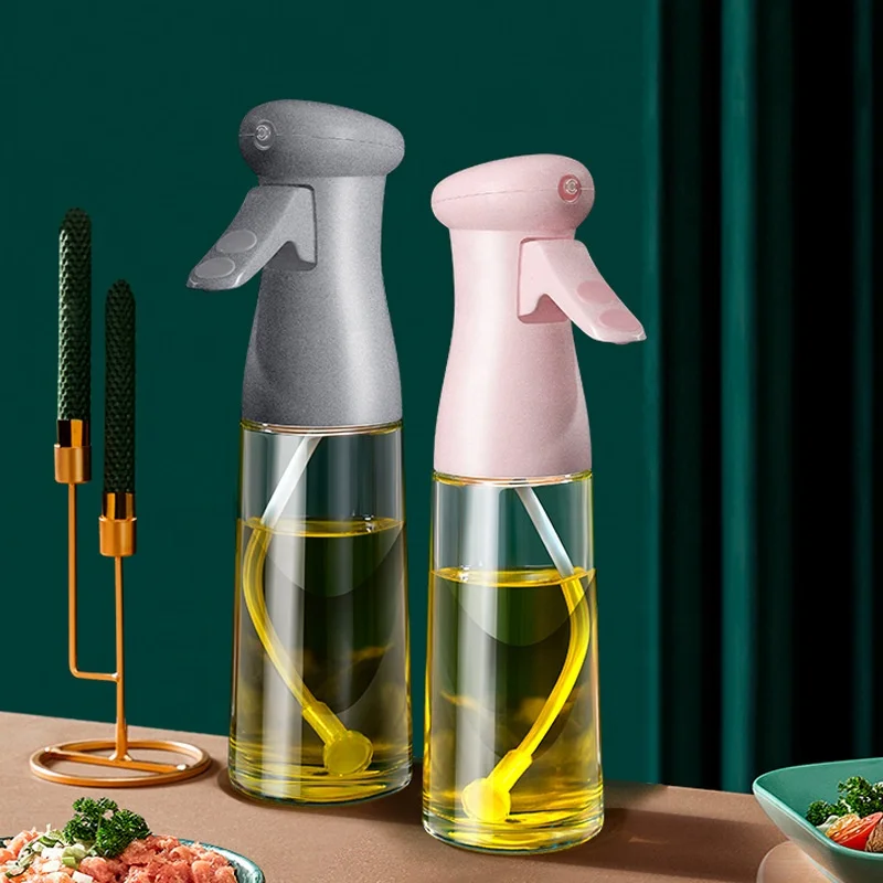 200ml  oil-spray-bottle food grade sprayer mister dispenser glass kitchen olive oil spray bottle for cooking
