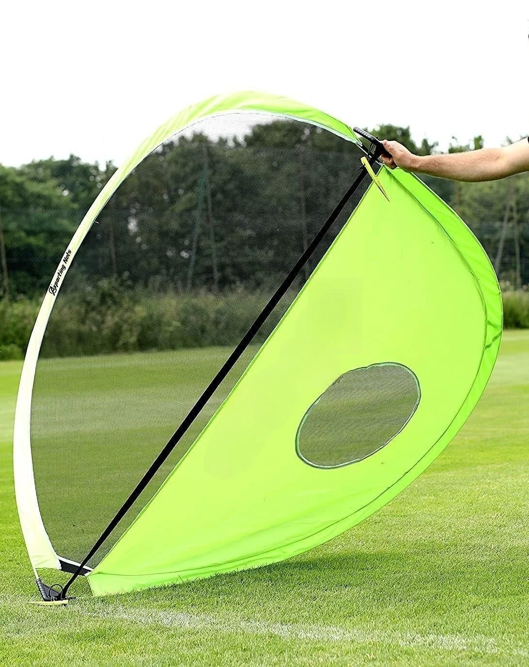 High-quality durability Waterproof 32mm tube 2 in 1 folding soccer goal
