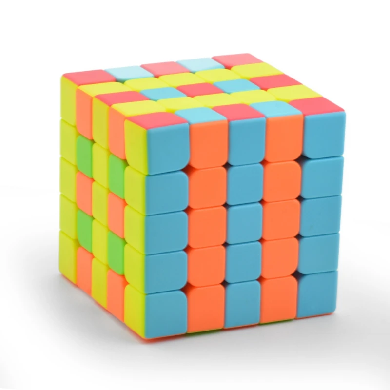 Qiyi Solid Color Magic Cube Qizheng S Professional Speed 5*5*5 Cube