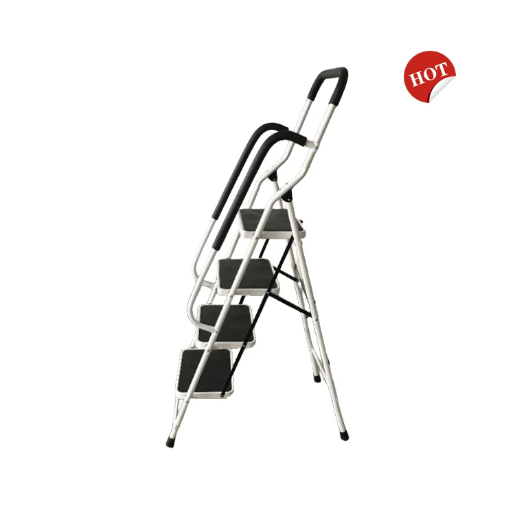 En131 2 Steps Household Indoor Step Ladder with Handrail