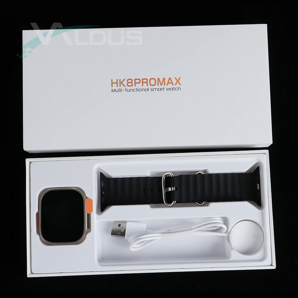 HK8 Pro Max Smartwatch 2.02 Inch AMOLED Waterproof relogio montre reloj inteligente HK8 Pro Max Ultra Smart Watch