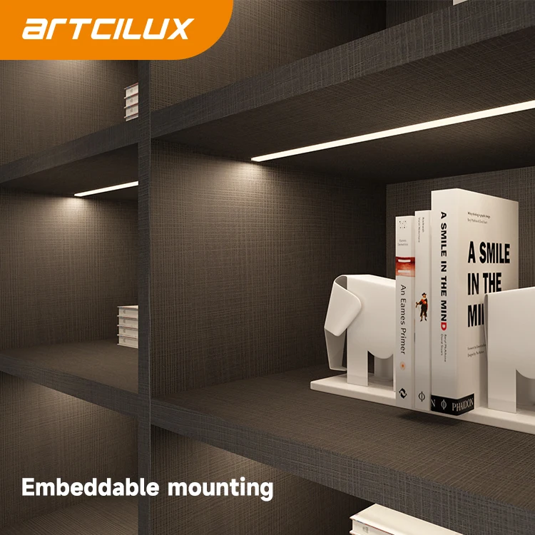 Hot Sale Surface Mounted Strip Lights With Motion Sensor Inside Led Indoor lighting Furniture lighting Aluminum