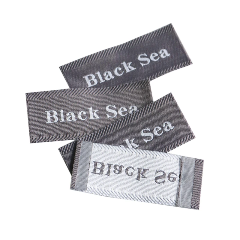 Custom Sustainable Metal Thermal Logo Silicone Heat Transfer Fabric PVC Labels Garments Shoes Bags Woven Clothing Maker