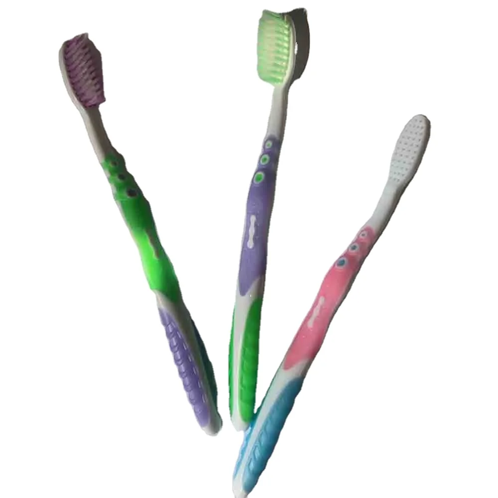 2022 New Custom logo low price home travel different bristles material adult toothbrush