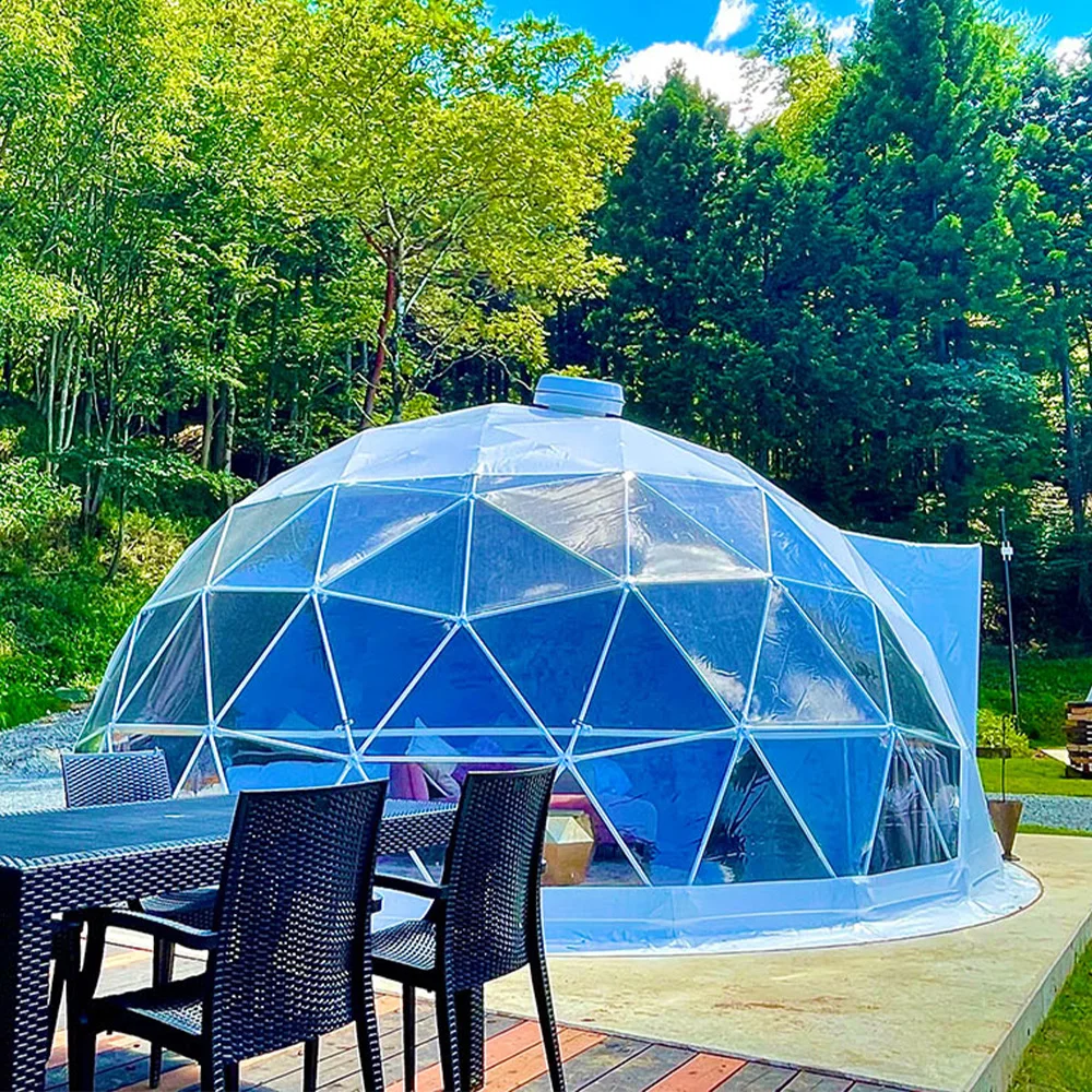 4x4 M 5x5m 10x10m Glamping Tent Dome Tent For Event Trade Show Outdoor Pagoda