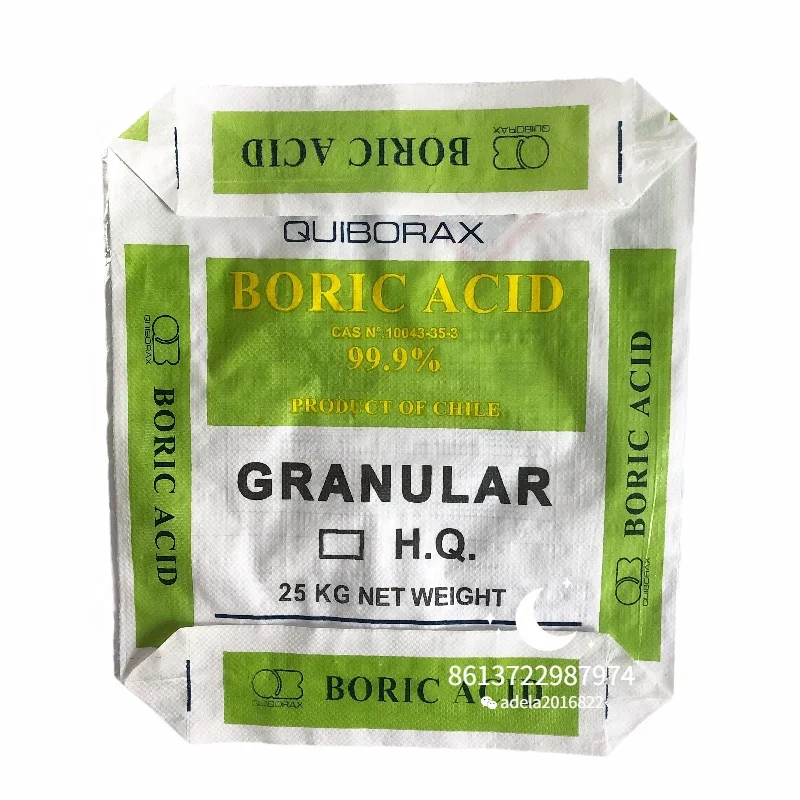 10kg 20kg 25kg 50kg cement Packaging sack pp woven valve bags  top valve plastic bag