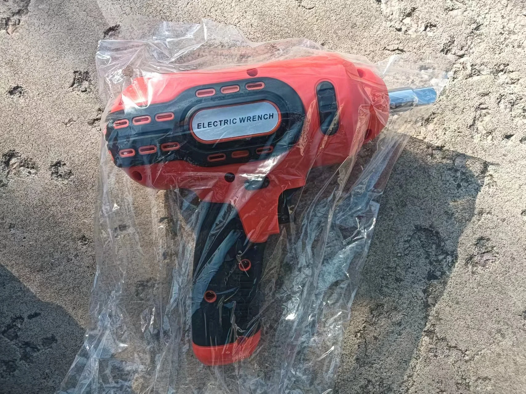 Hydraulic jack, electric wrench, inflation pump set