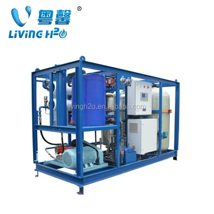 Container seawater desalination machine plant
