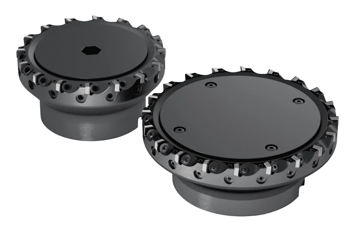 Worldia Positive rake angles FMP-SD Shell Indexable Milling Cutters ISO FMP200SC60-SD07-24  hardened Steel-Alloy material