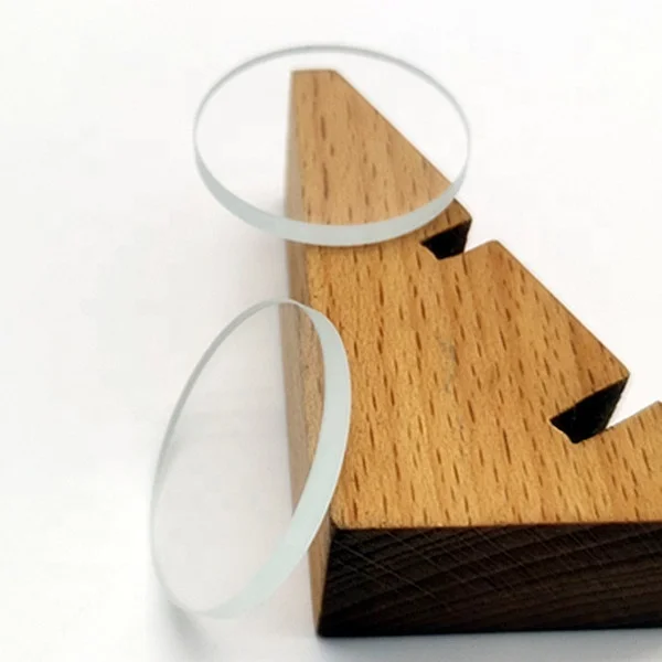 extra clear tempered anti reflective ar glass lens for flashlight