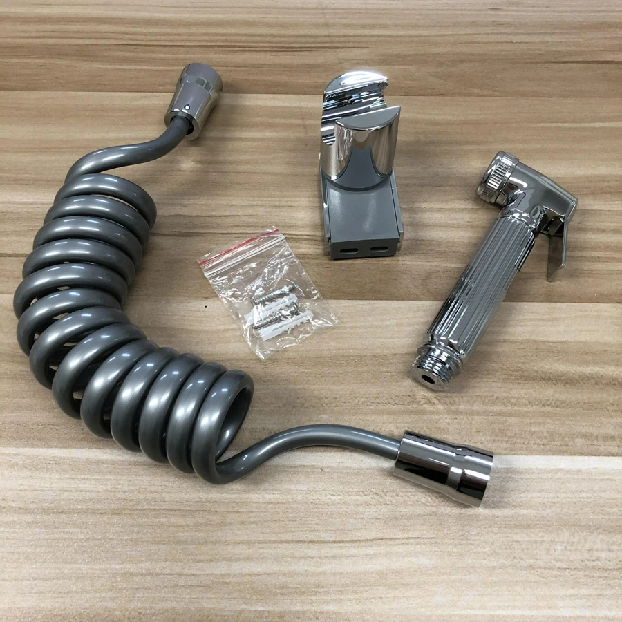 Оптовая продажа, хромированный распылитель для биде для ванной комнаты, распылитель для подгузников, распылитель для унитаза shattaf, ручной душ с латунью