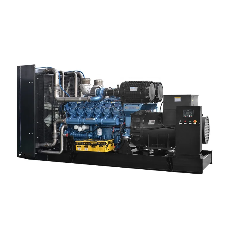 220v 440v 60hz motor power plant generator 1500kva 12 mw generator set