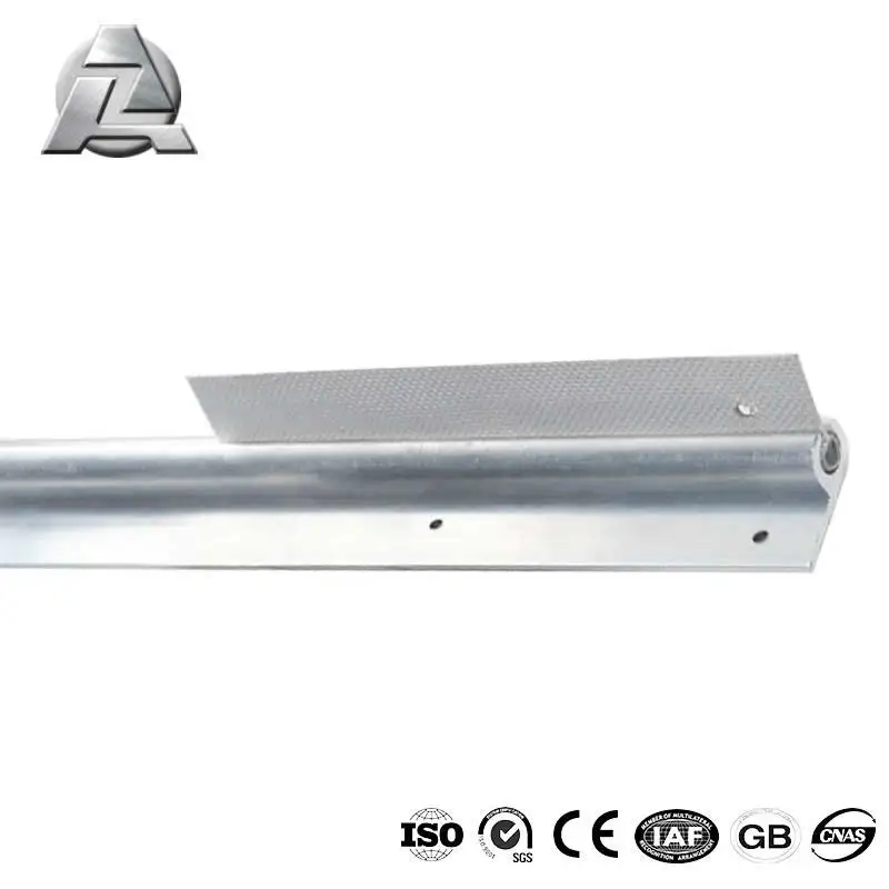 Ready made metal aluminium alloy keder rails extrusions profile for caravans