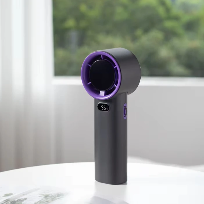 Digital Display 3600mAh Portable Handheld Fan 100 Speeds Turbo Mini Fan for Travel Camping Outdoor turbo fan 100 speed
