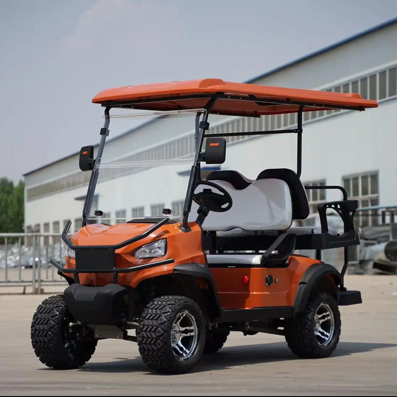 2024 New Style Jeep Golf Cart 4 Wheel Drive Custom Street Legal Electric Lifted Buggy Hunting Cart
