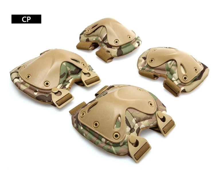 Прочный дышащий противоударный военный тактический пейнтбол штурм CS военные игры Спортивные наколенники защитное снаряжение