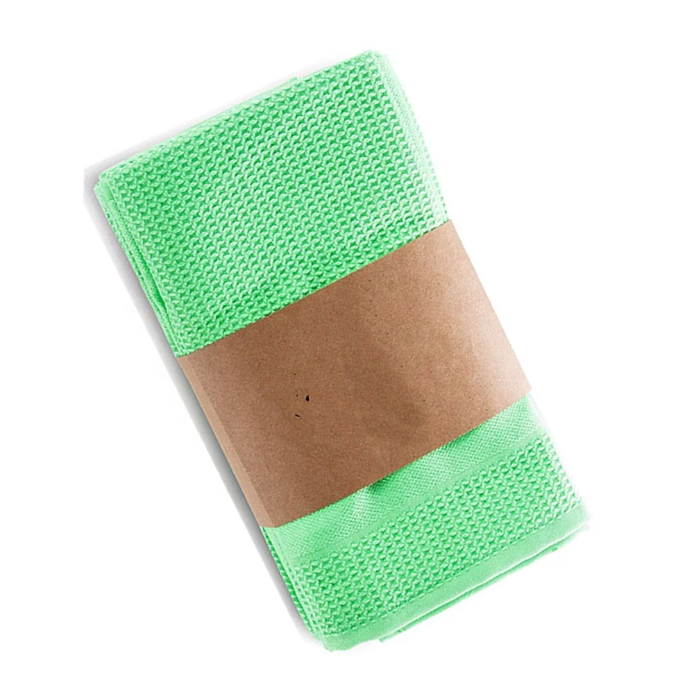 Оптовая продажа полотенце для мытья автомобиля 80 полиэстер 20 полиамид микрофибра 60x40 см вафельное кухонное чайное