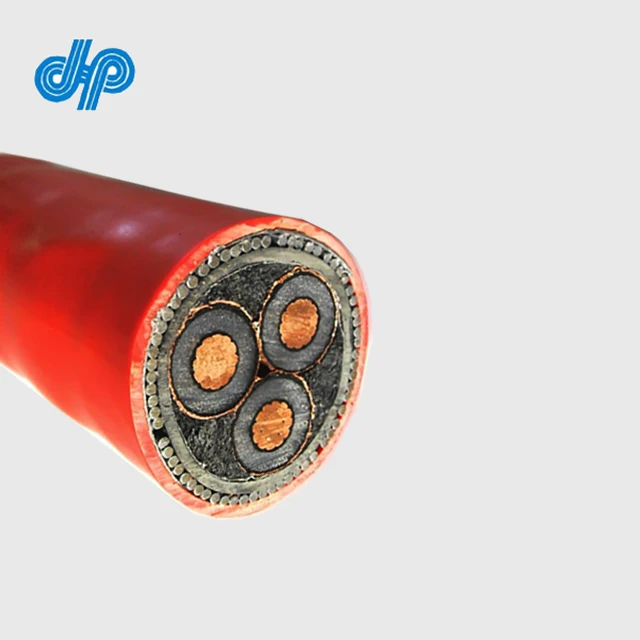 33kv 3 Core XLPE Copper 185mm Underground Ground Cable