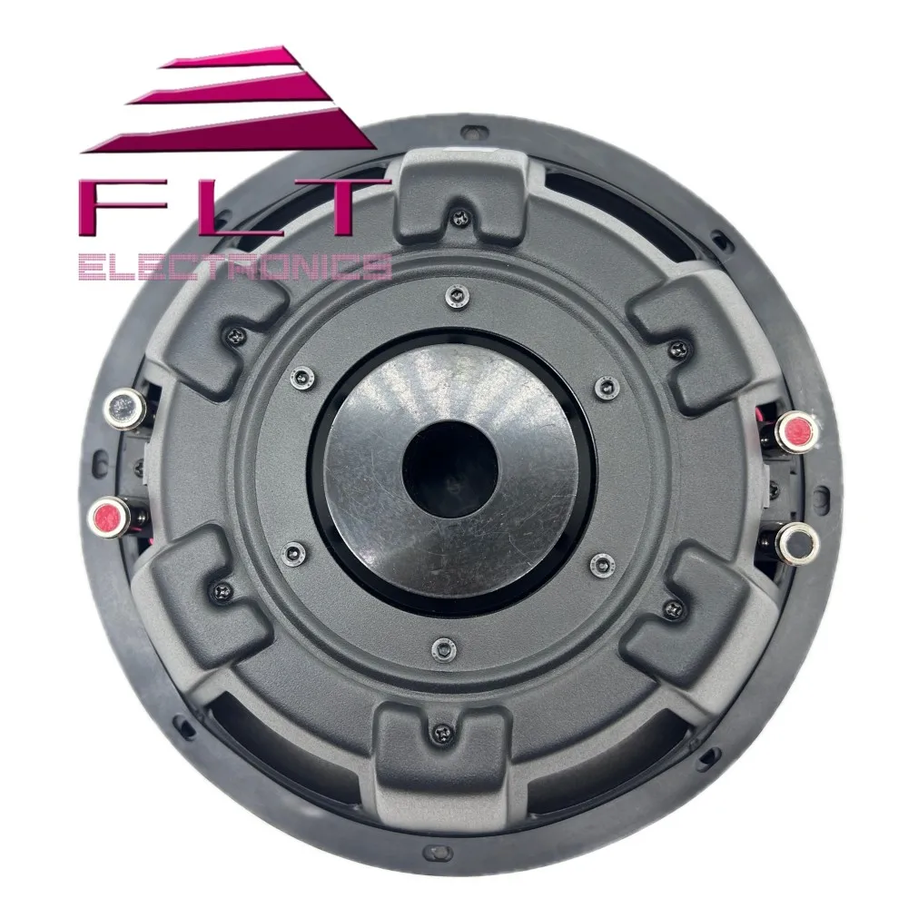 Slim 10'  subwoofer  car audios  installed on car underseat