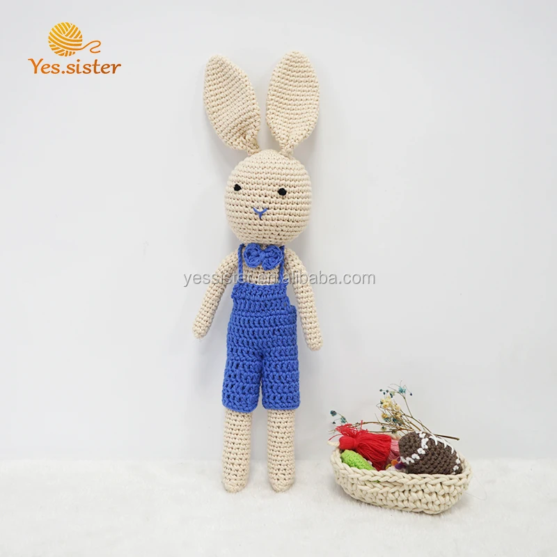 Super  Soft 100% Cotton Amigurumi Crochet Baby Toys