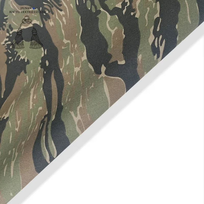 Uniform textile cvc 60 cotton 40 polyester twill fabric for workwear