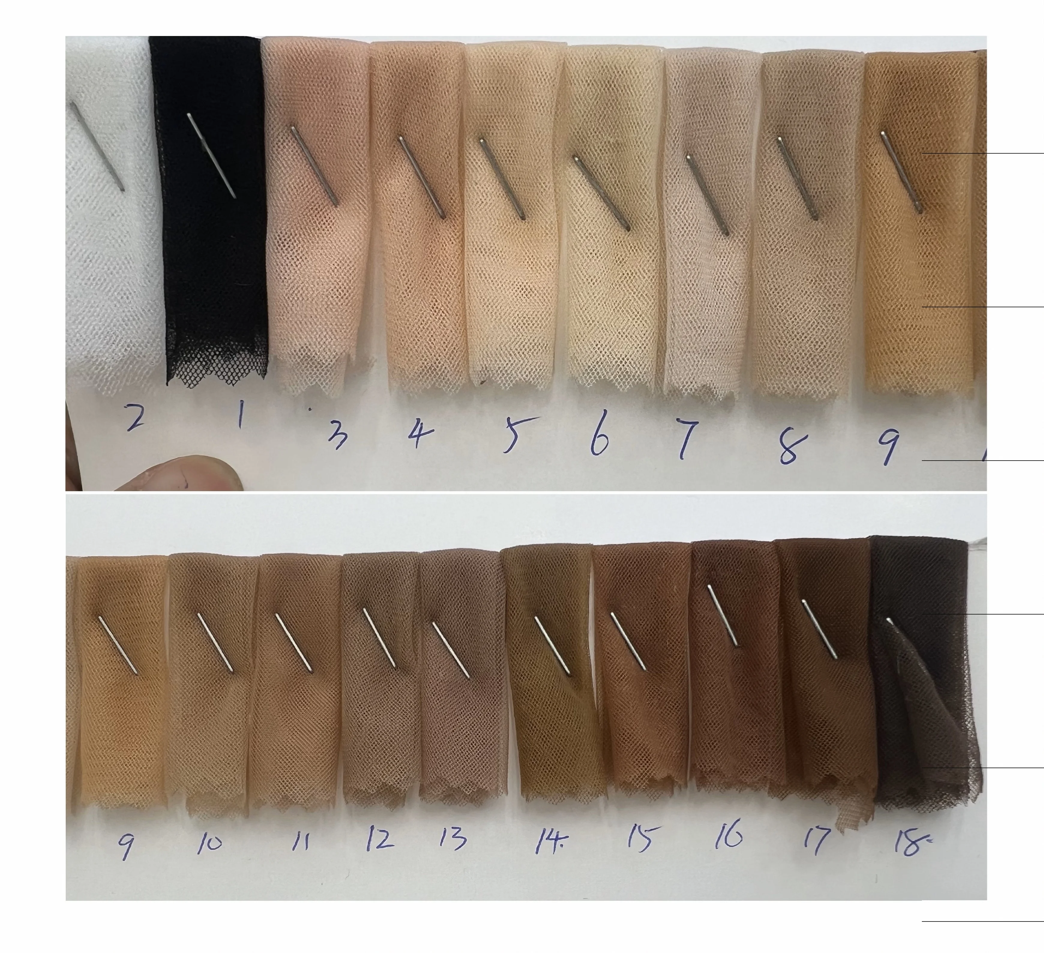 High quality soft Bobbinet tulle strong Illusion mesh