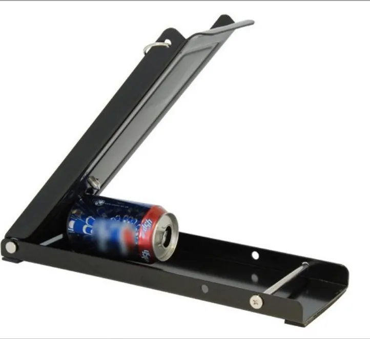 Paint Bottle Can Crusher Factory Price Good Quality Recycled Metal Cups Foot Can Crusher Home Use