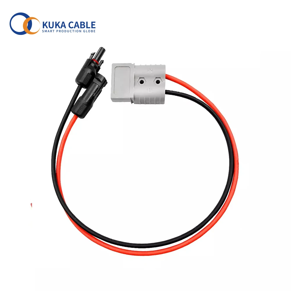 Рамка фотогальванической панели производственная линия MC 4 Разъем для 50A Andersons зарядки PV1-F кабель панели солнечные Кабель-адаптер