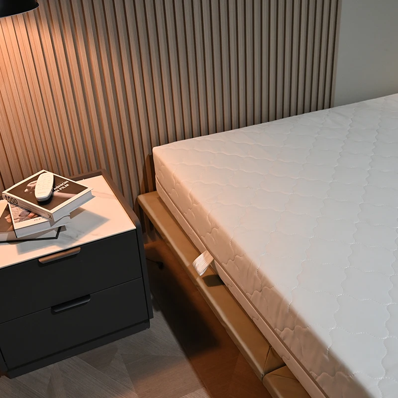 Popularity King Size Organic Cotton Fabric 12 Inch Gel Memory Foam Hybrid Mattress Into Box